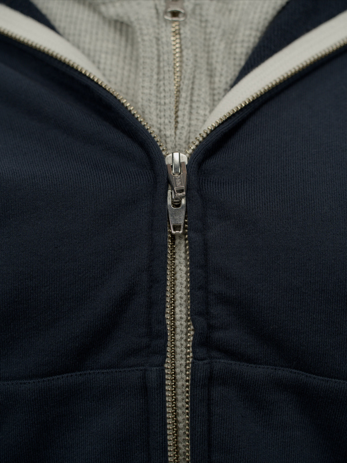 ＜BC#26002＞Heavy Oz Cotton Sweat Zip up Hoodie -BOOK CLUB Logo Emb-