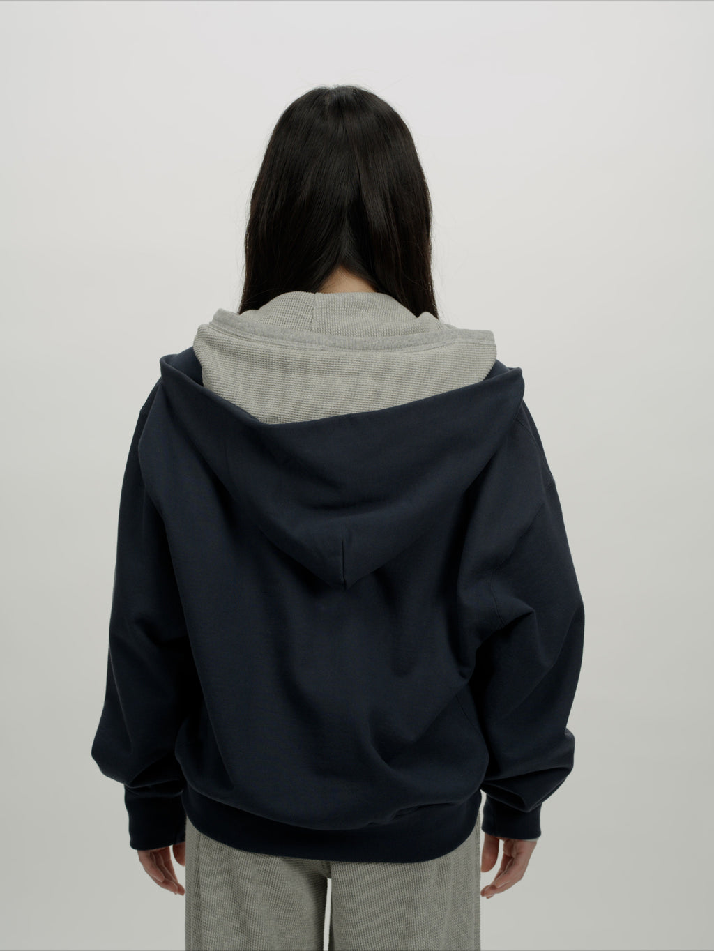 ＜BC#26002＞Heavy Oz Cotton Sweat Zip up Hoodie -BOOK CLUB Logo Emb-