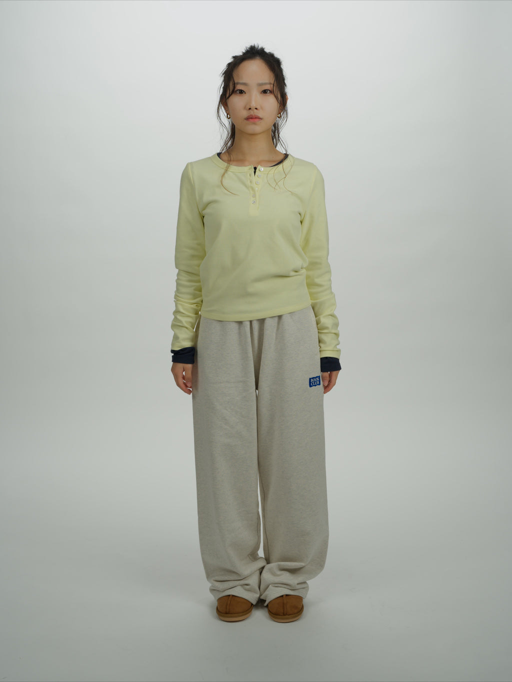 ＜BC#26003＞Heavy Oz Cotton Sweat Pants -BOOK CLUB Logo Emb-