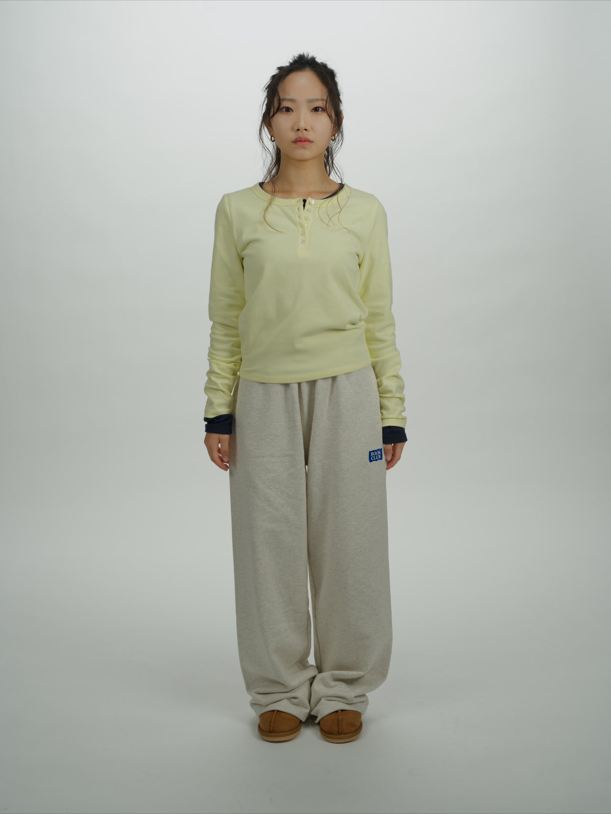 ＜BC#26003＞Heavy Oz Cotton Sweat Pants -BOOK CLUB Logo Emb-