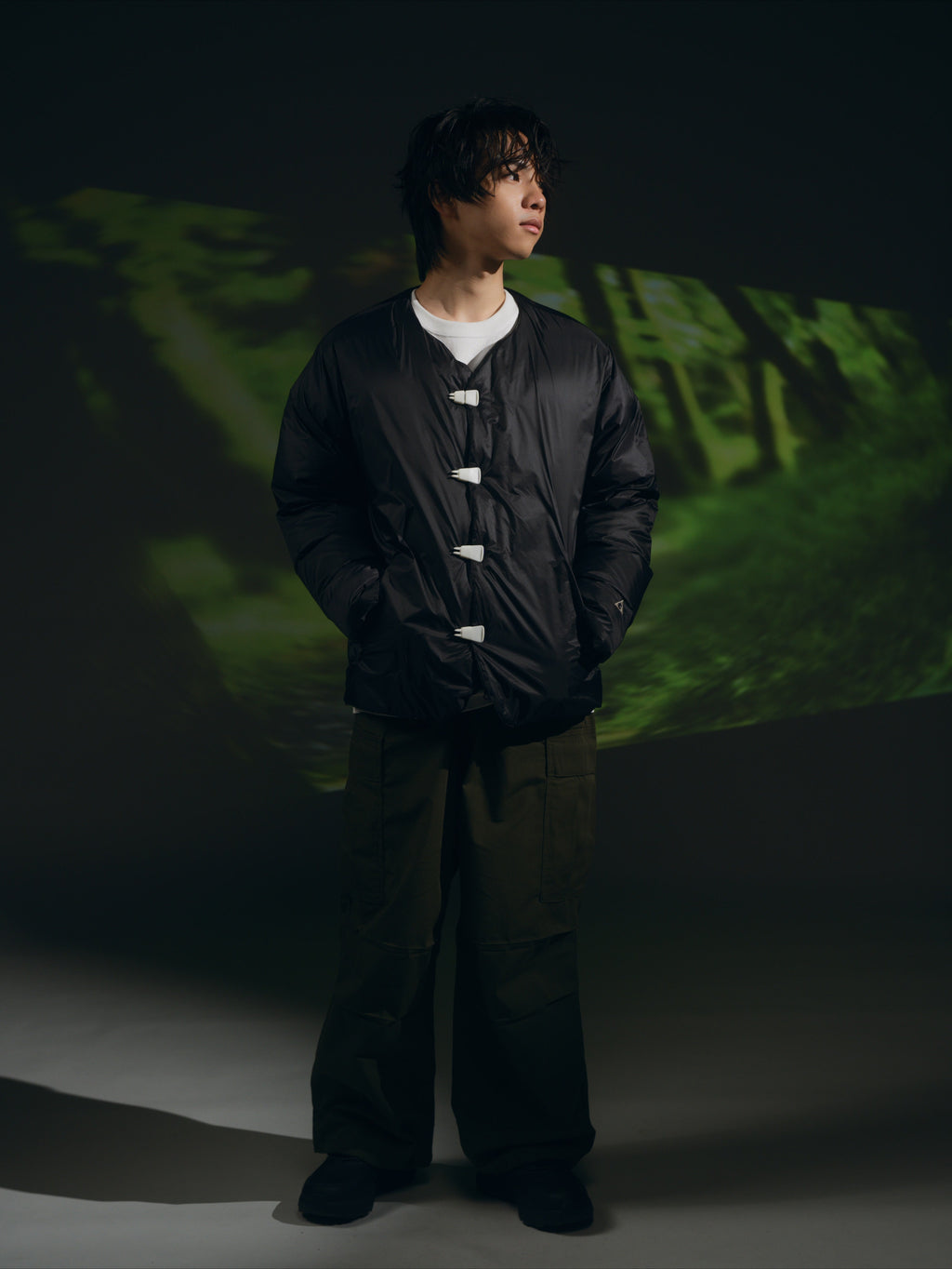 <GRD#26502> Classic 64 Slope Down Cardigan
