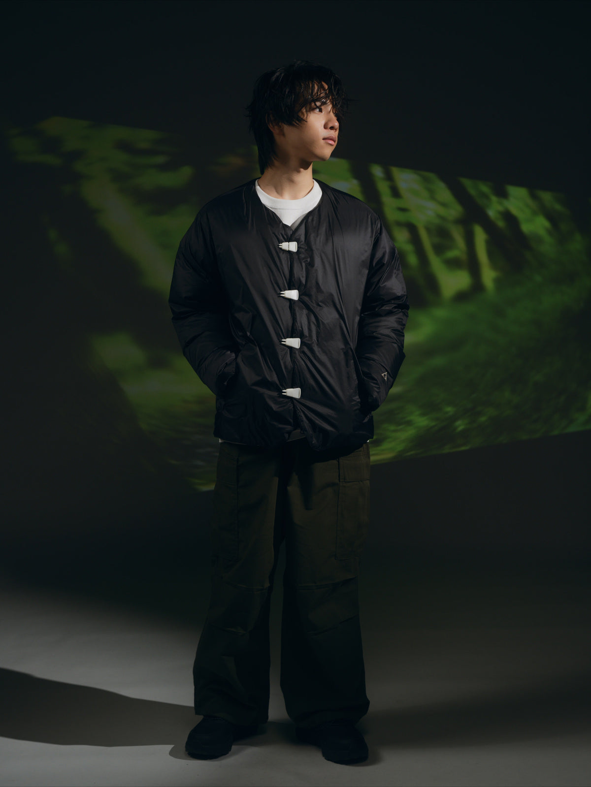 <GRD#26502> Classic 64 Slope Down Cardigan