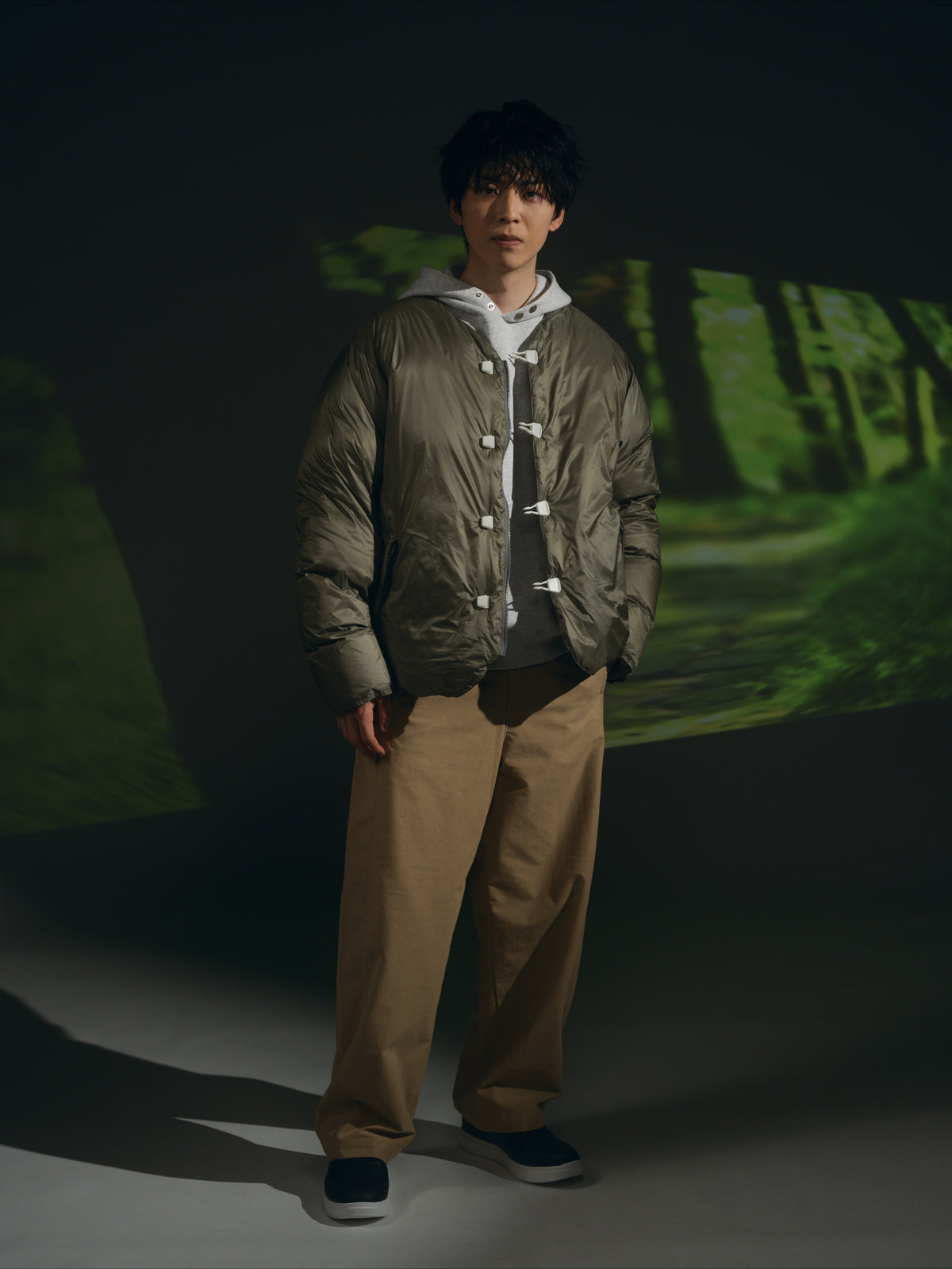 <GRD#26502> Classic 64 Slope Down Cardigan