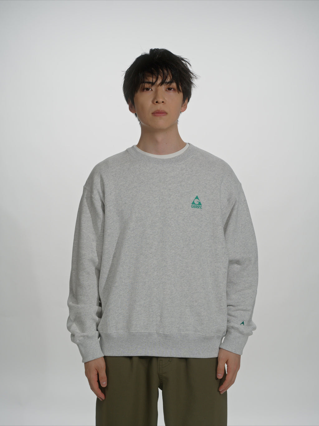 ＜GRC#26518-B＞ 13oz Heavy Cotton Sweat Graphic Crew Shirt