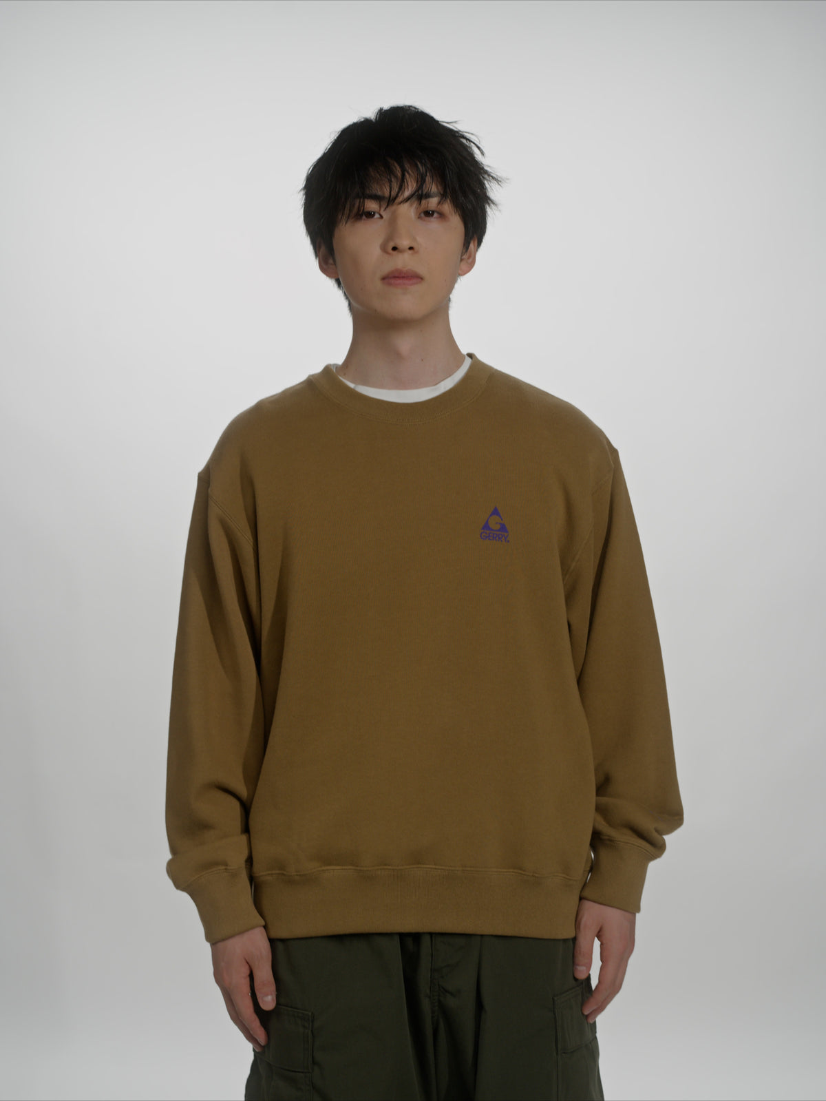 ＜GRC#26518-B＞ 13oz Heavy Cotton Sweat Graphic Crew Shirt