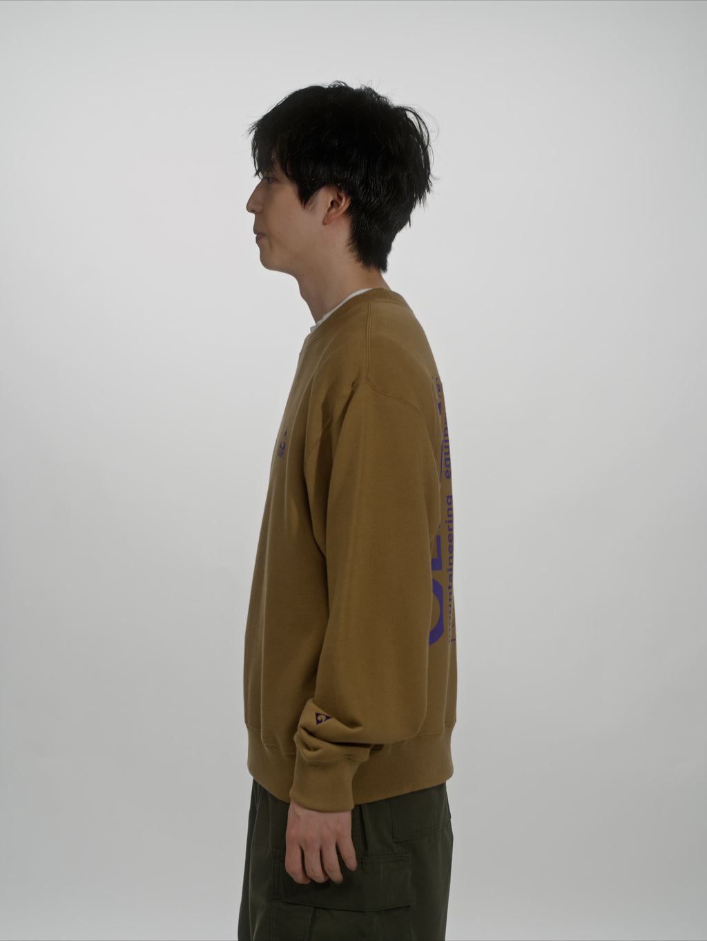 ＜GRC#26518-B＞ 13oz Heavy Cotton Sweat Graphic Crew Shirt