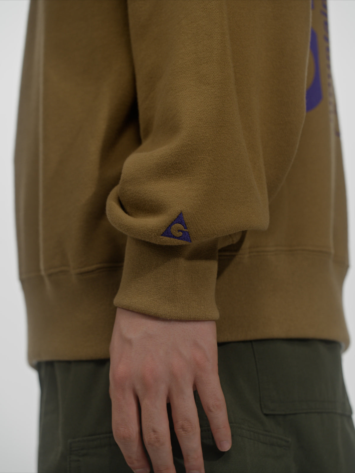 ＜GRC#26518-B＞ 13oz Heavy Cotton Sweat Graphic Crew Shirt