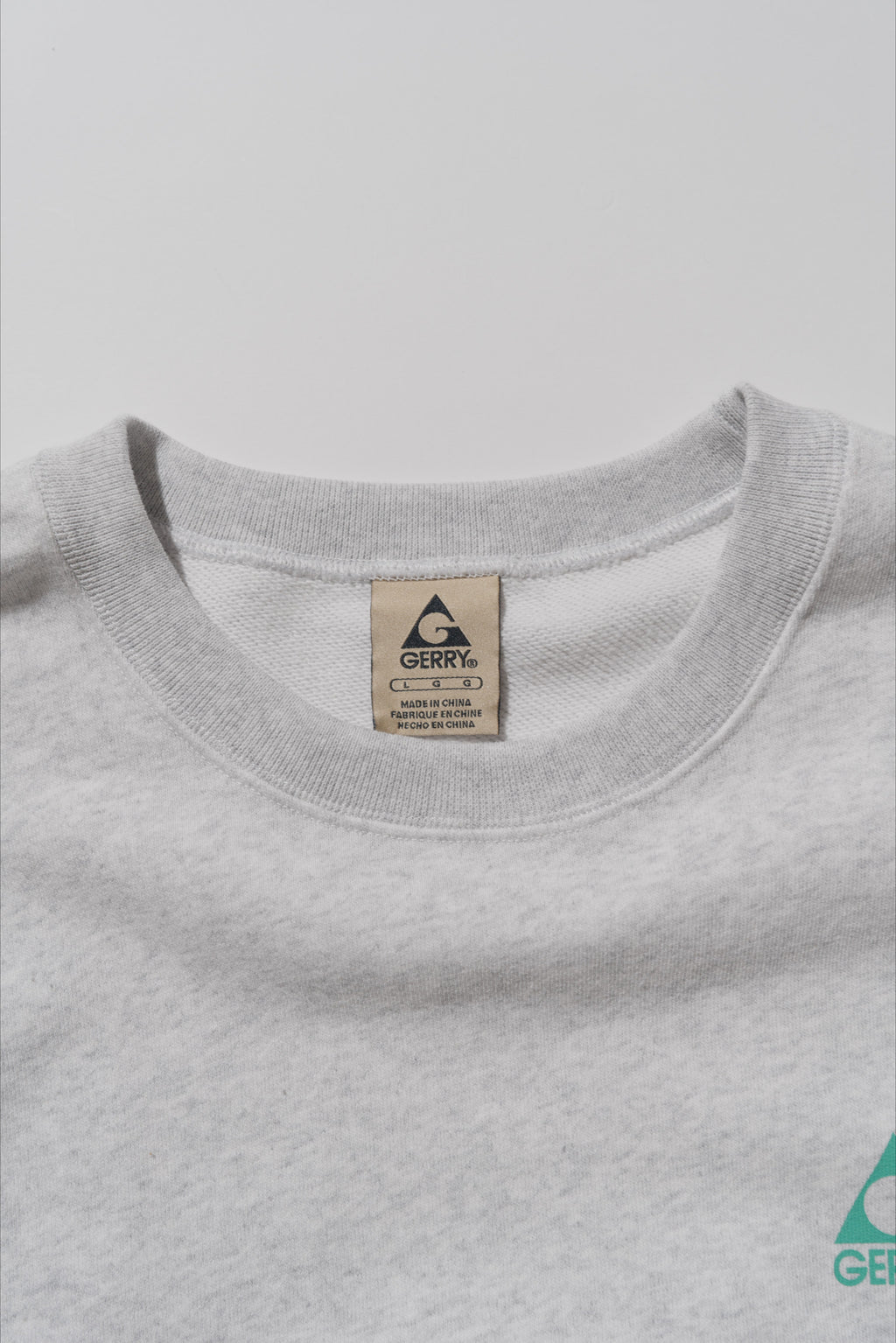 ＜GRC#26518-B＞ 13oz Heavy Cotton Sweat Graphic Crew Shirt
