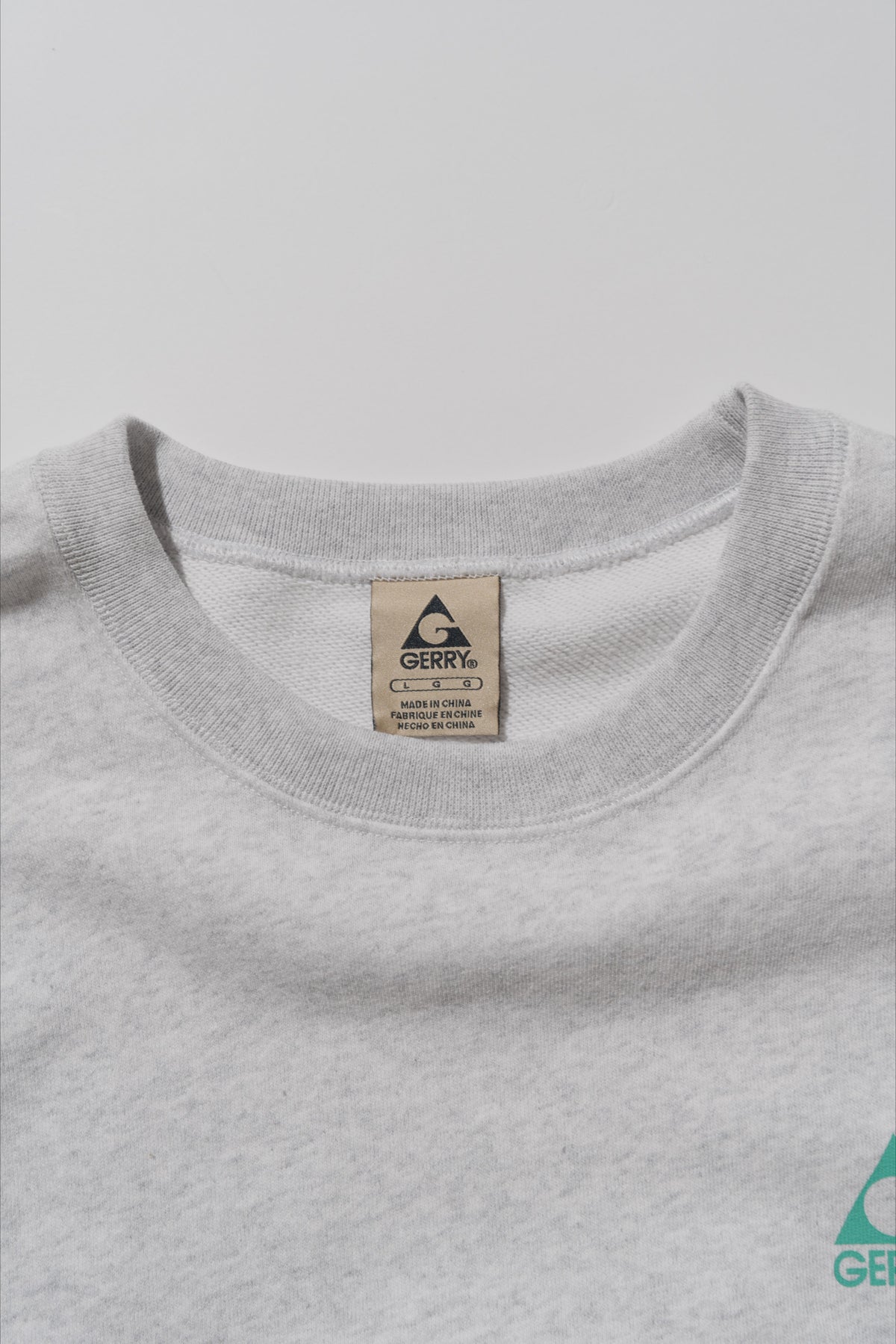 ＜GRC#26518-B＞ 13oz Heavy Cotton Sweat Graphic Crew Shirt