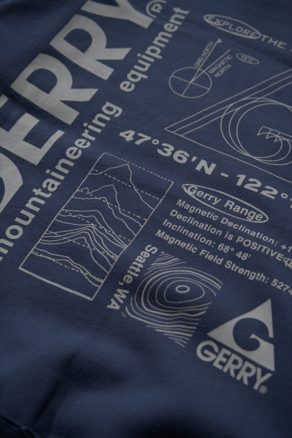 ＜GRC#26518-B＞ 13oz Heavy Cotton Sweat Graphic Crew Shirt