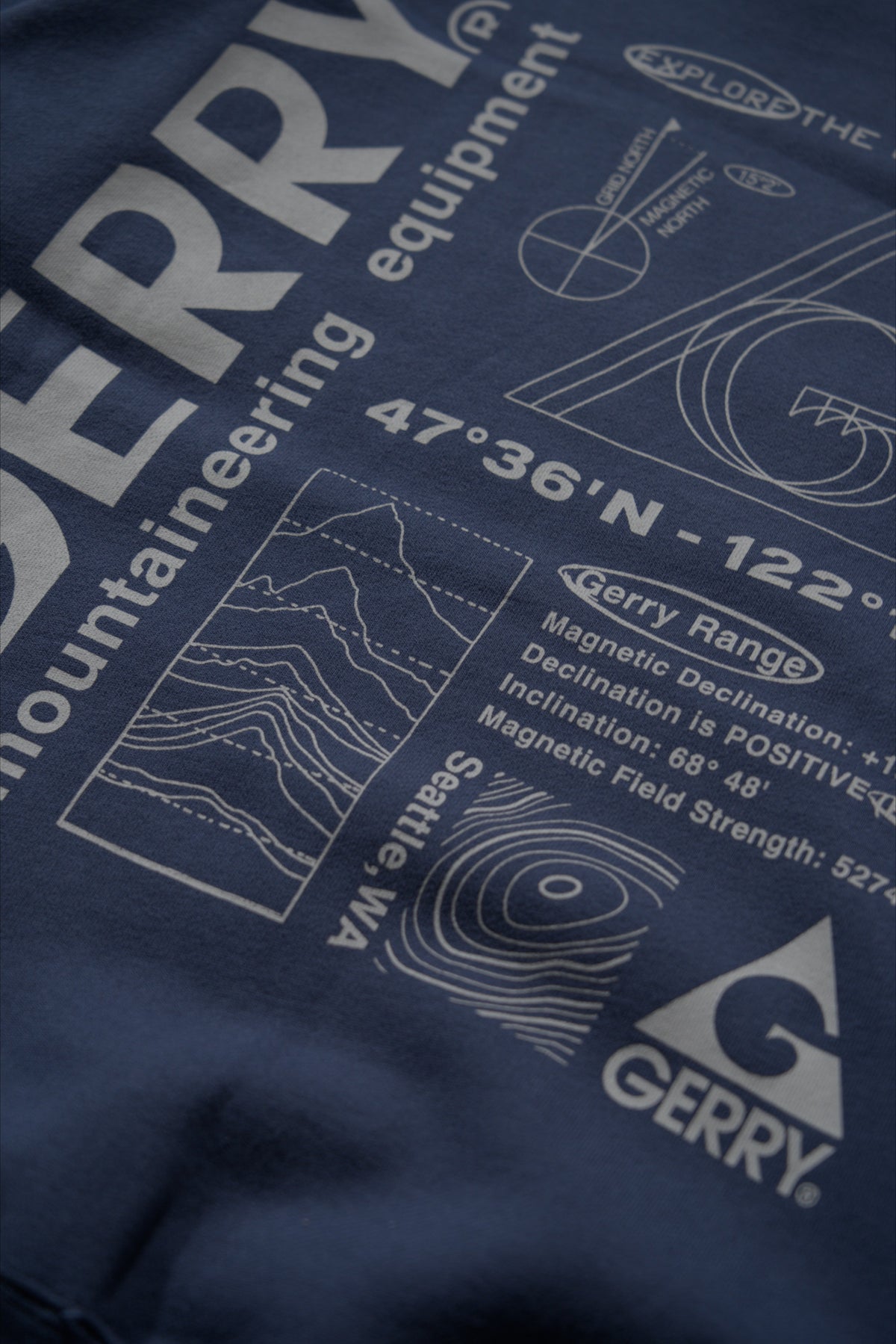 ＜GRC#26518-B＞ 13oz Heavy Cotton Sweat Graphic Crew Shirt