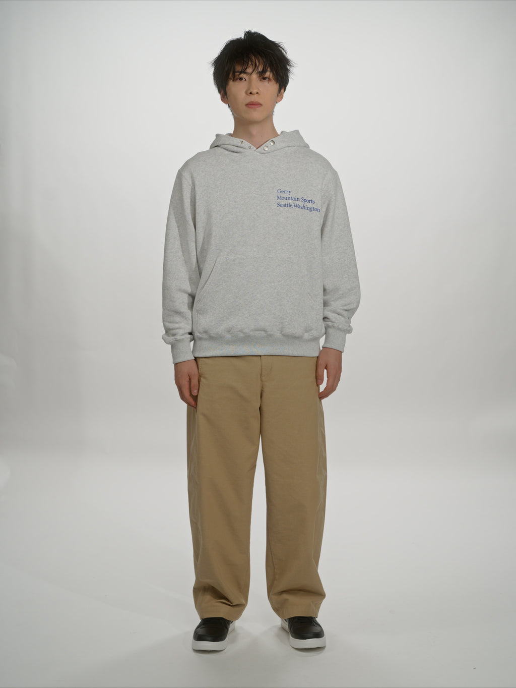＜GRC#26519-A＞ 13oz Heavy Cotton Sweat Graphic Hoodie