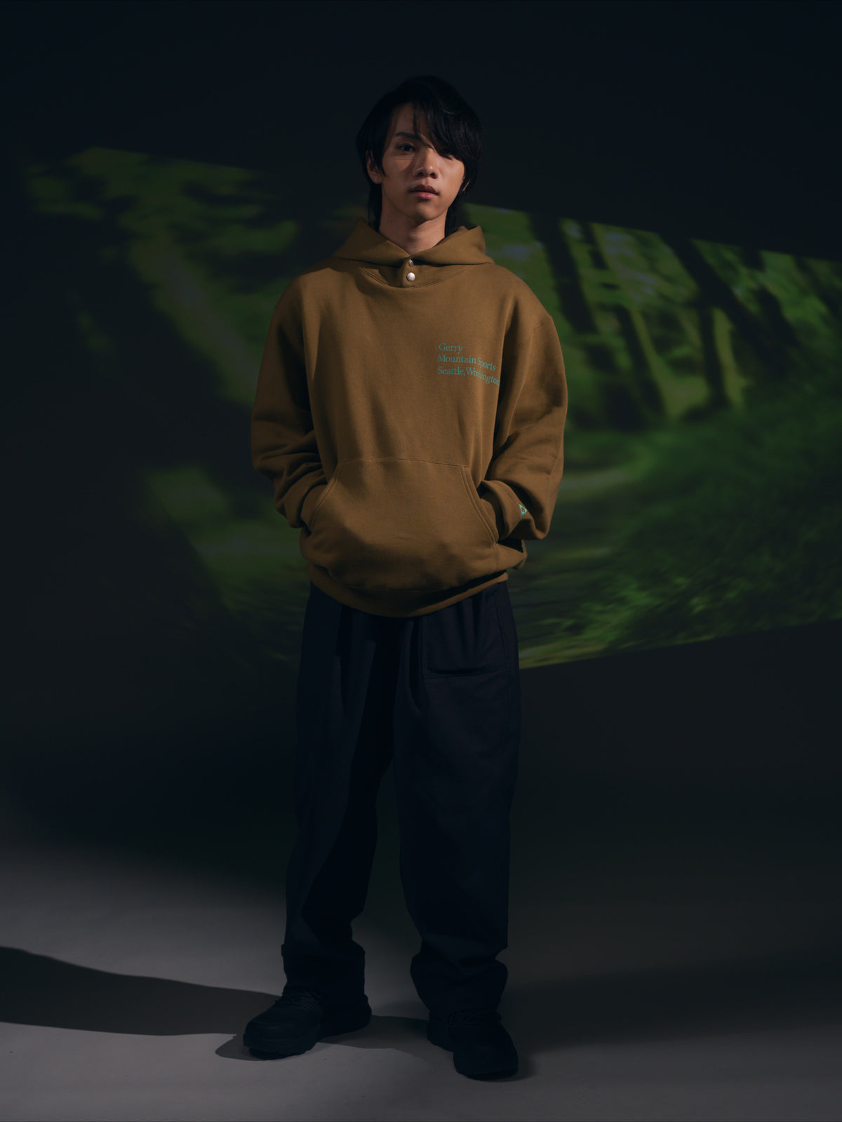 ＜GRC#26519-A＞ 13oz Heavy Cotton Sweat Graphic Hoodie