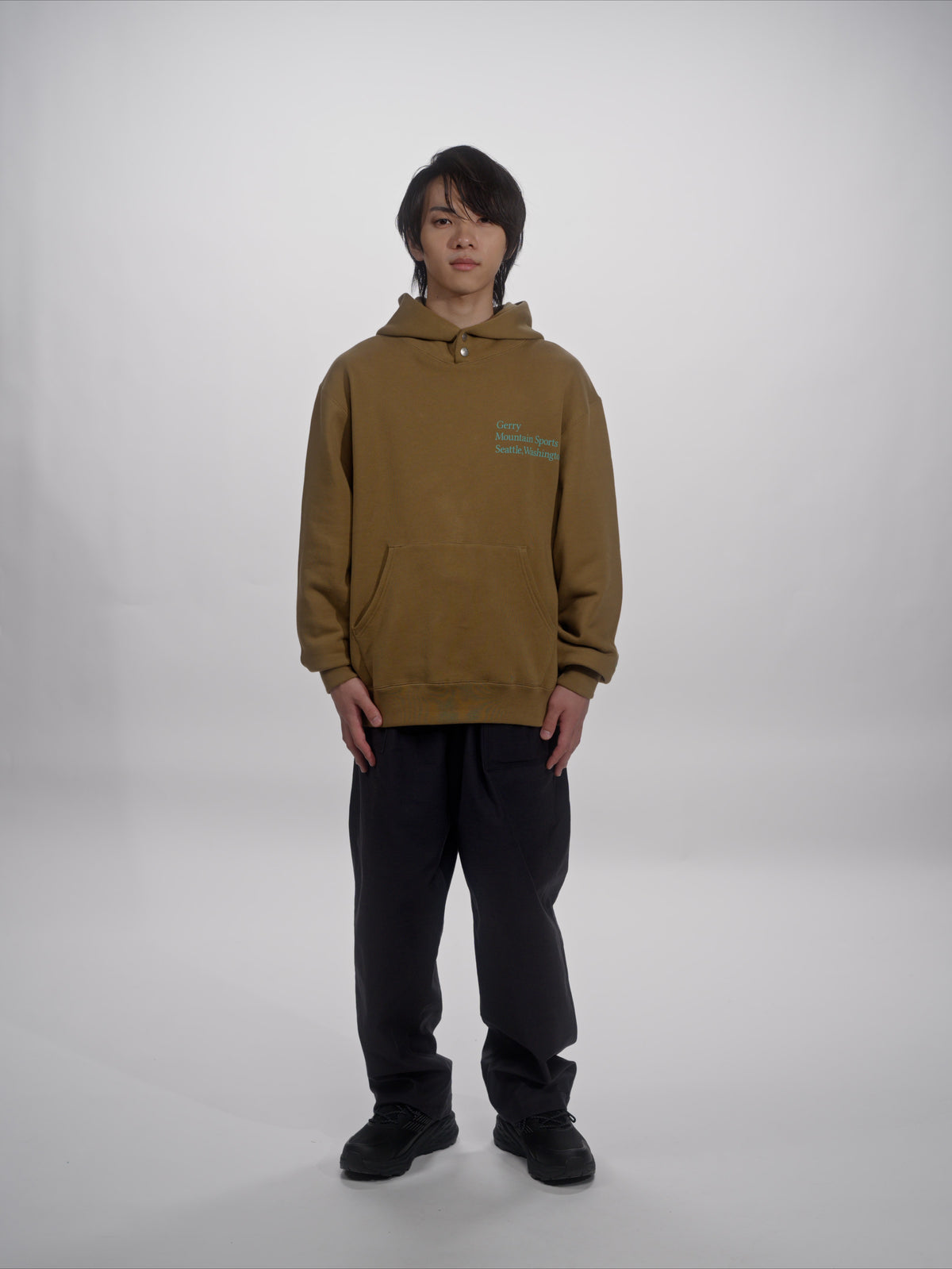 ＜GRC#26519-A＞ 13oz Heavy Cotton Sweat Graphic Hoodie