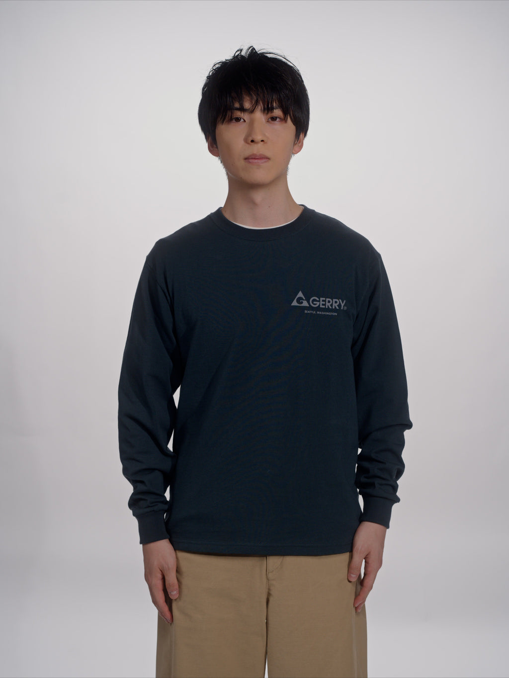 ＜GRC#26522-A＞ 7.5oz Heavy Cotton Jersey L/S Graphic T