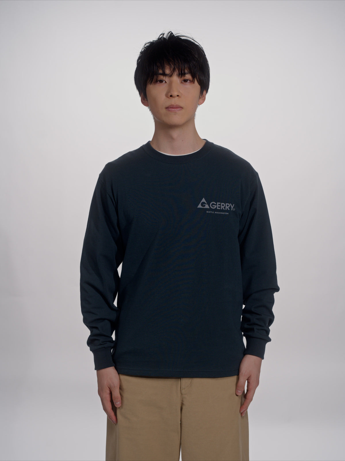 ＜GRC#26522-A＞ 7.5oz Heavy Cotton Jersey L/S Graphic T