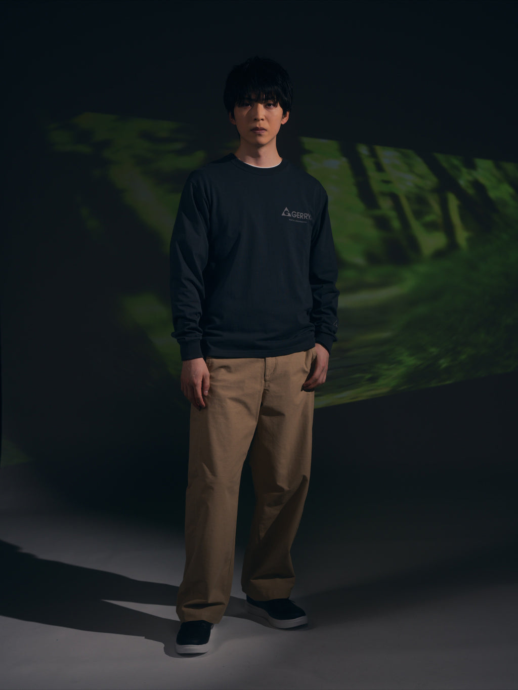 ＜GRC#26522-A＞ 7.5oz Heavy Cotton Jersey L/S Graphic T