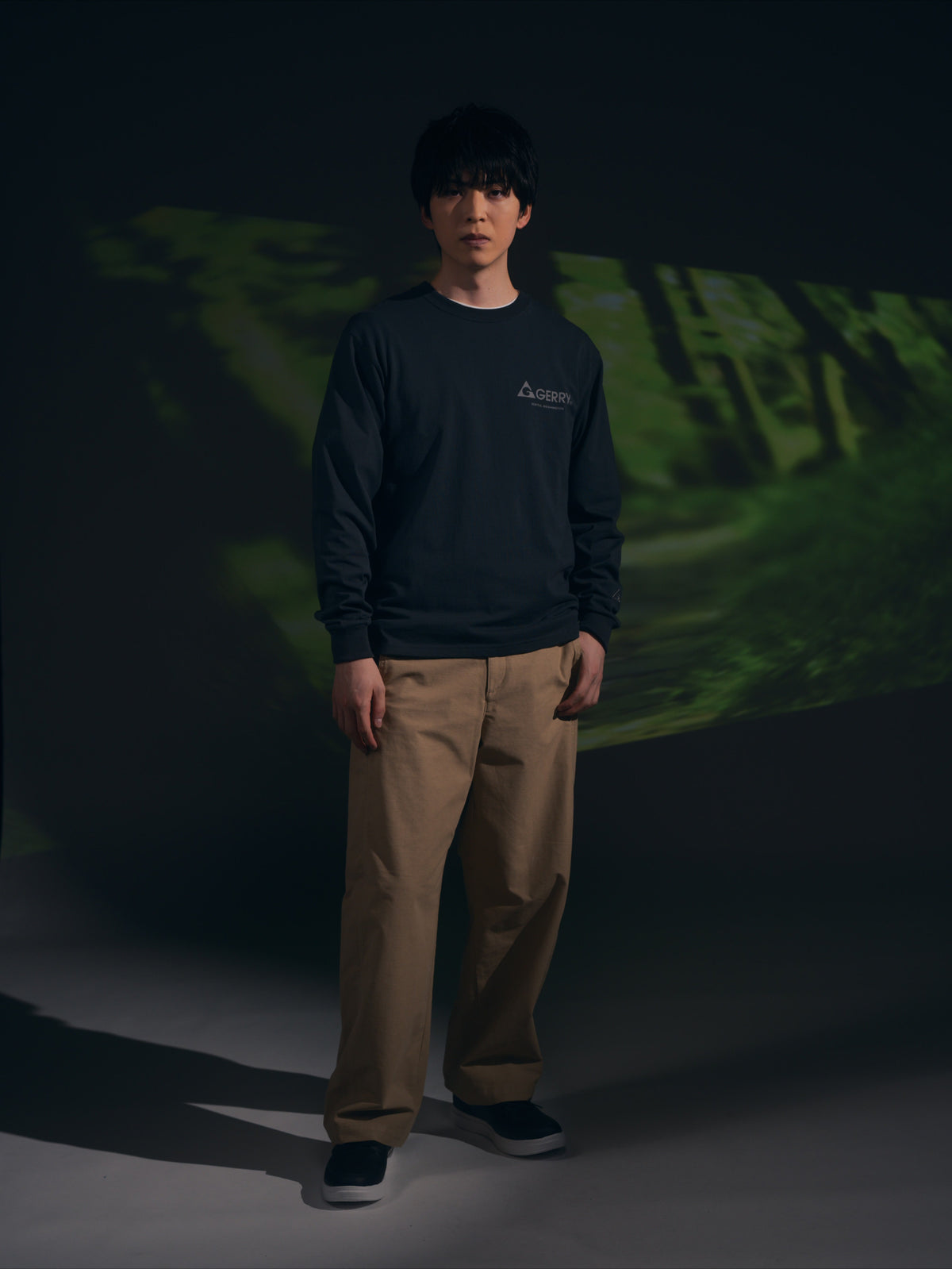 ＜GRC#26522-A＞ 7.5oz Heavy Cotton Jersey L/S Graphic T