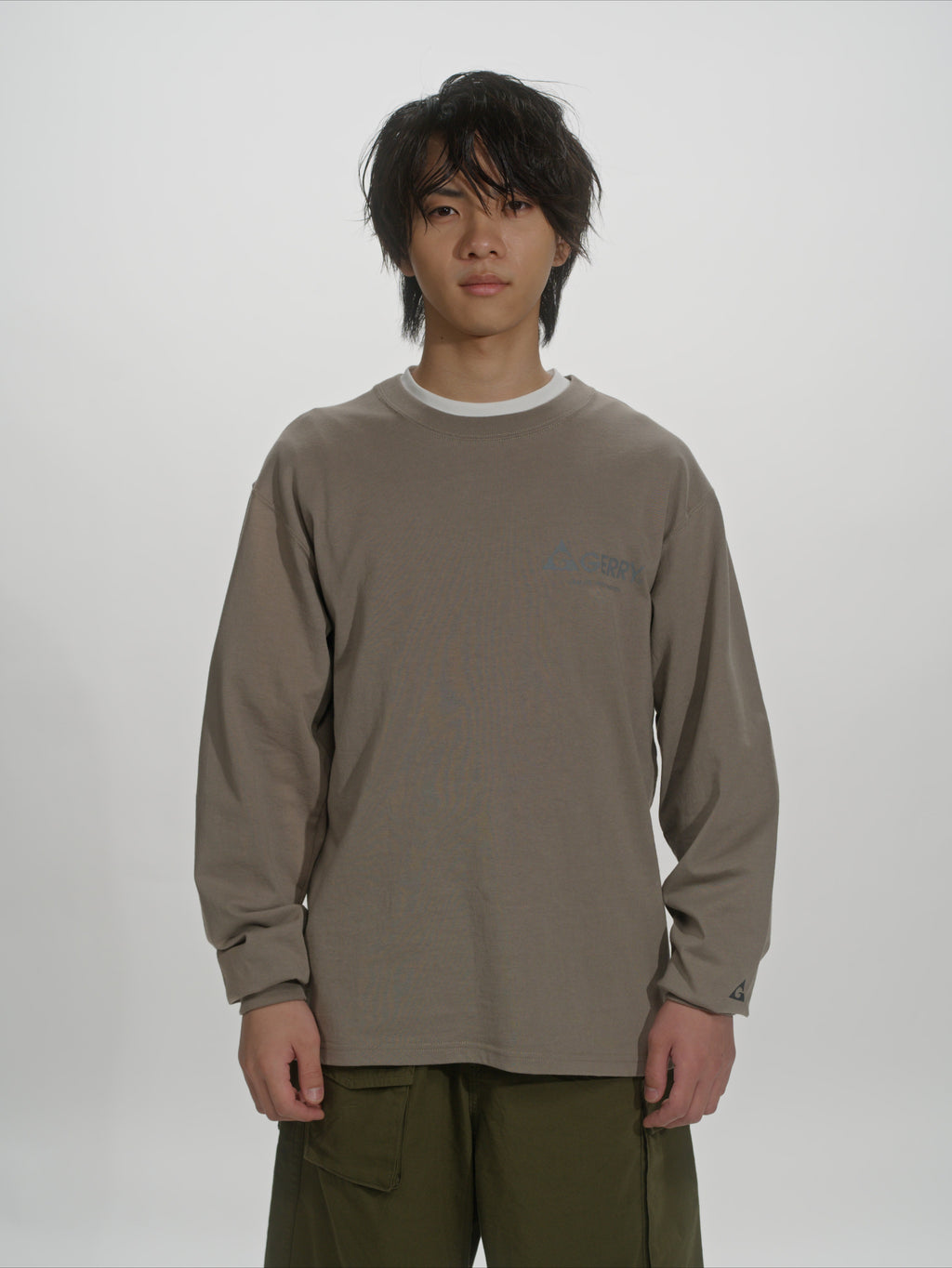 ＜GRC#26522-A＞ 7.5oz Heavy Cotton Jersey L/S Graphic T