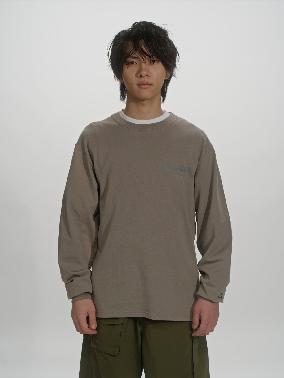 ＜GRC#26522-A＞ 7.5oz Heavy Cotton Jersey L/S Graphic T