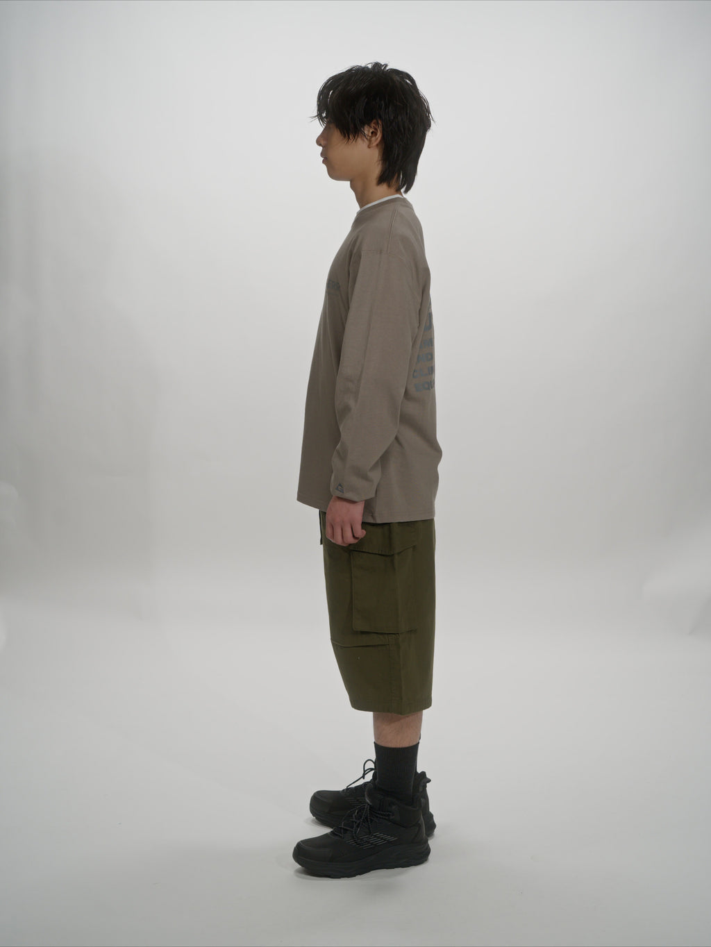 ＜GRC#26522-A＞ 7.5oz Heavy Cotton Jersey L/S Graphic T