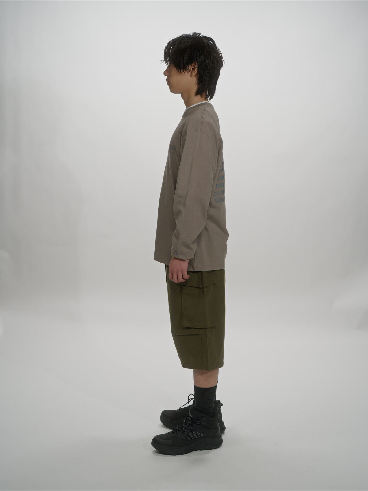 ＜GRC#26522-A＞ 7.5oz Heavy Cotton Jersey L/S Graphic T