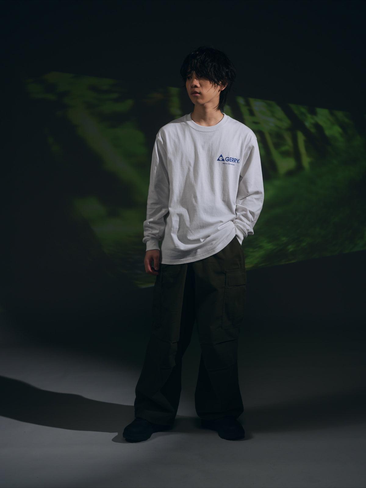 ＜GRC#26522-A＞ 7.5oz Heavy Cotton Jersey L/S Graphic T