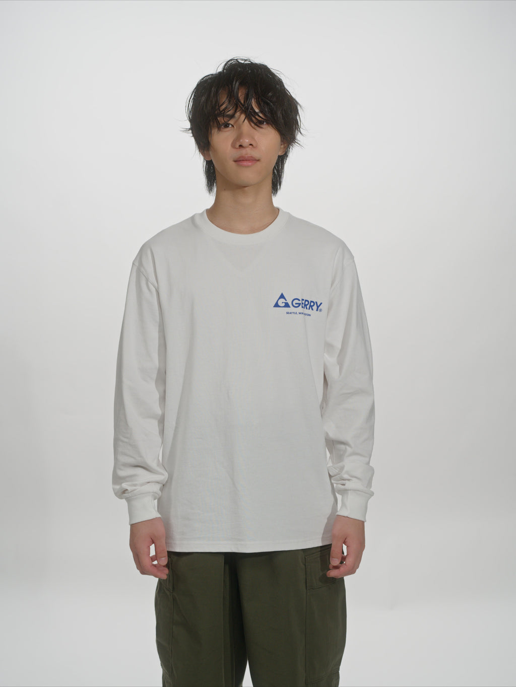 ＜GRC#26522-A＞ 7.5oz Heavy Cotton Jersey L/S Graphic T