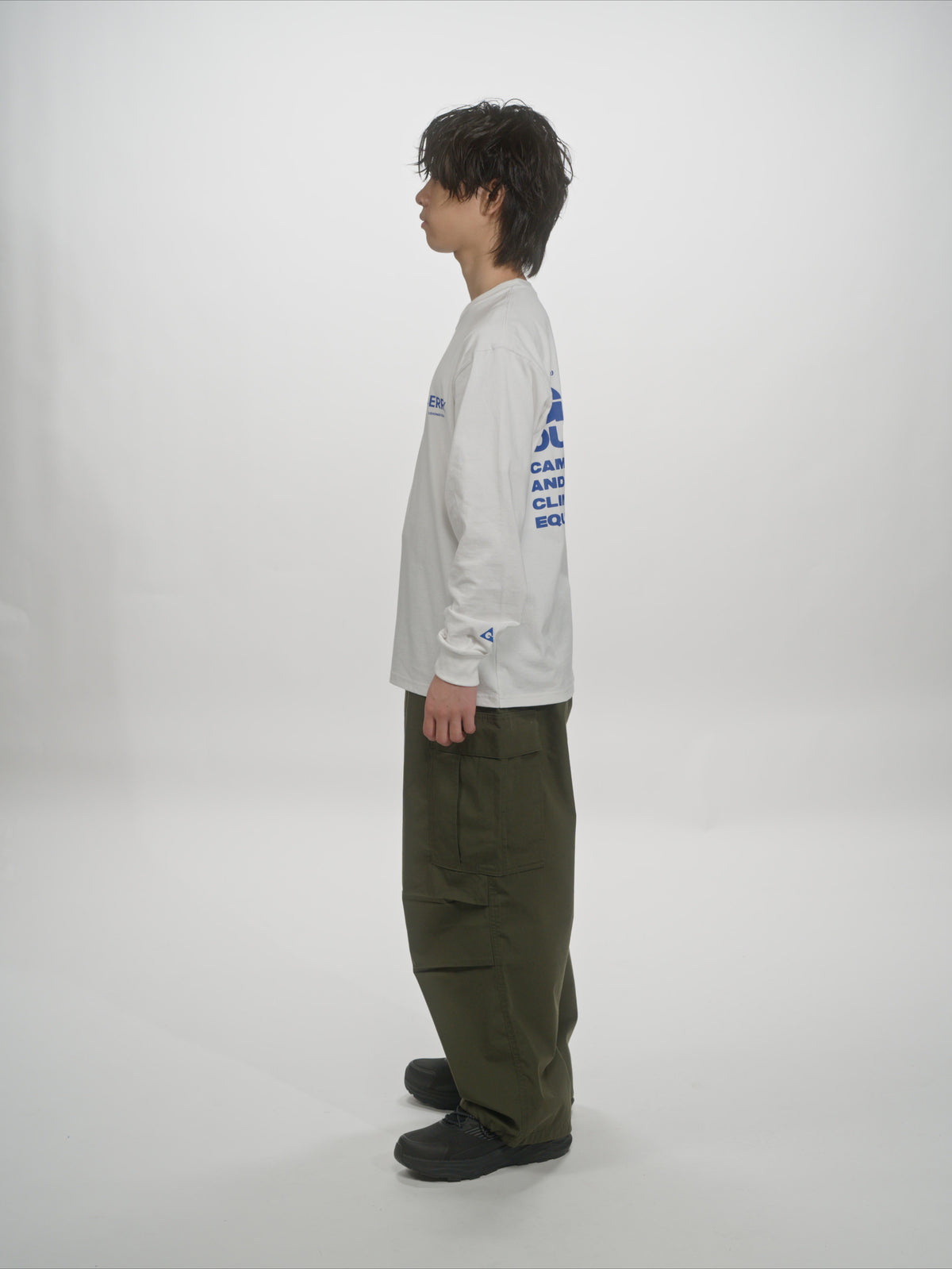 ＜GRC#26522-A＞ 7.5oz Heavy Cotton Jersey L/S Graphic T