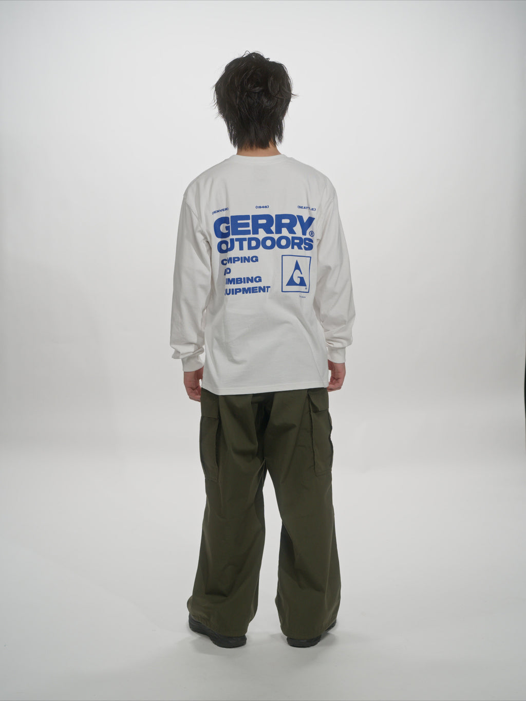 ＜GRC#26522-A＞ 7.5oz Heavy Cotton Jersey L/S Graphic T