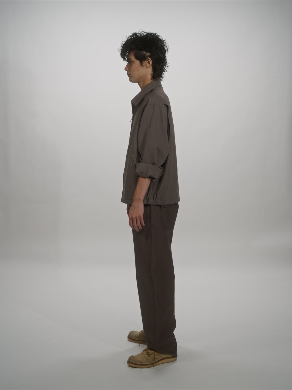 ＜GHI#26551＞Back Satin Fatigue Pants 'STANDARD'