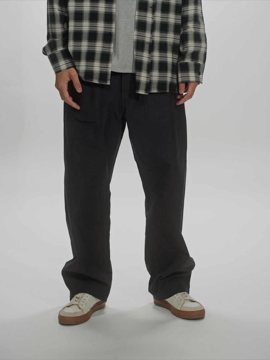 ＜GHI#26551＞Back Satin Fatigue Pants 'STANDARD'