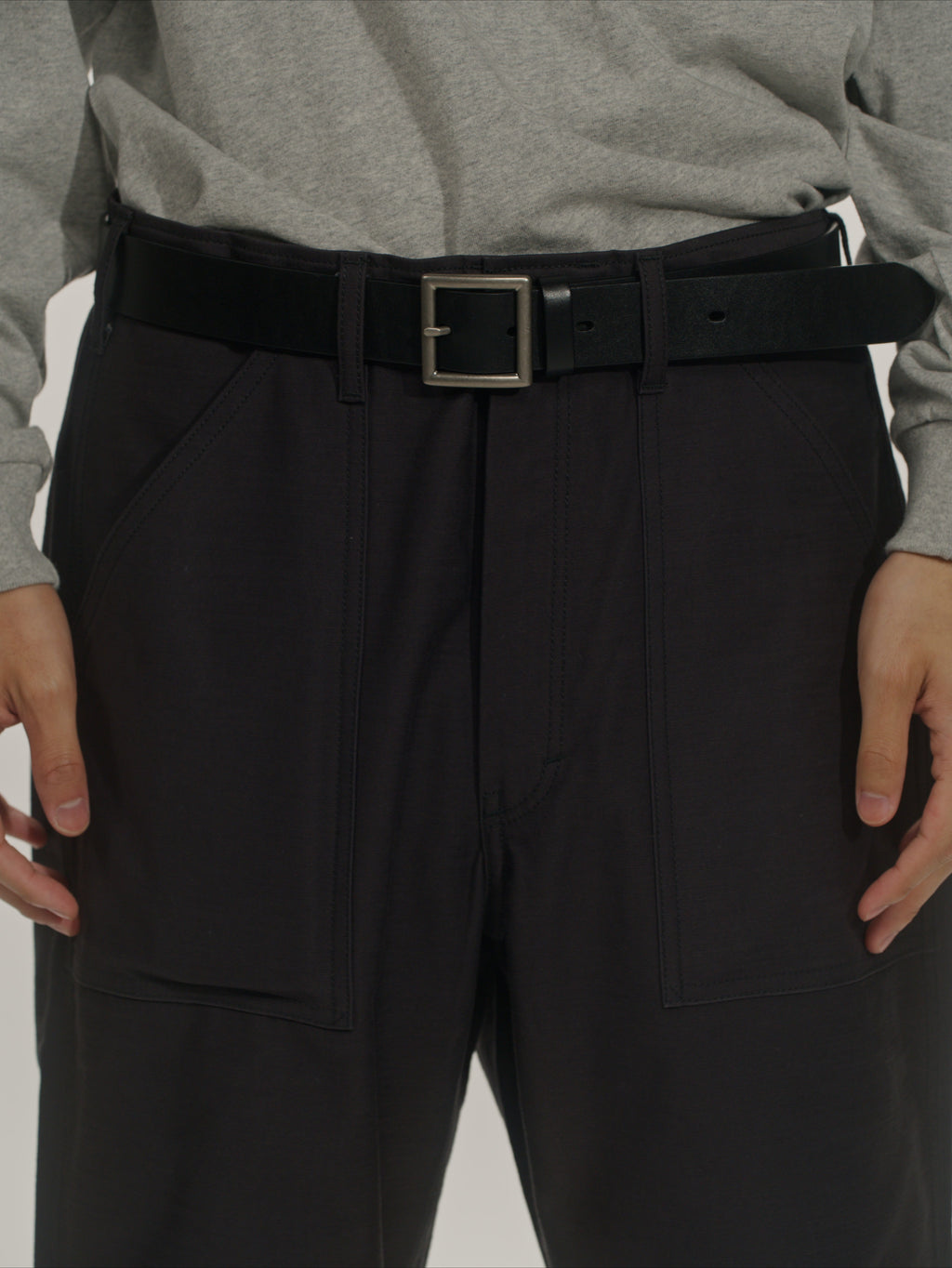 ＜GHI#26551＞Back Satin Fatigue Pants 'STANDARD'