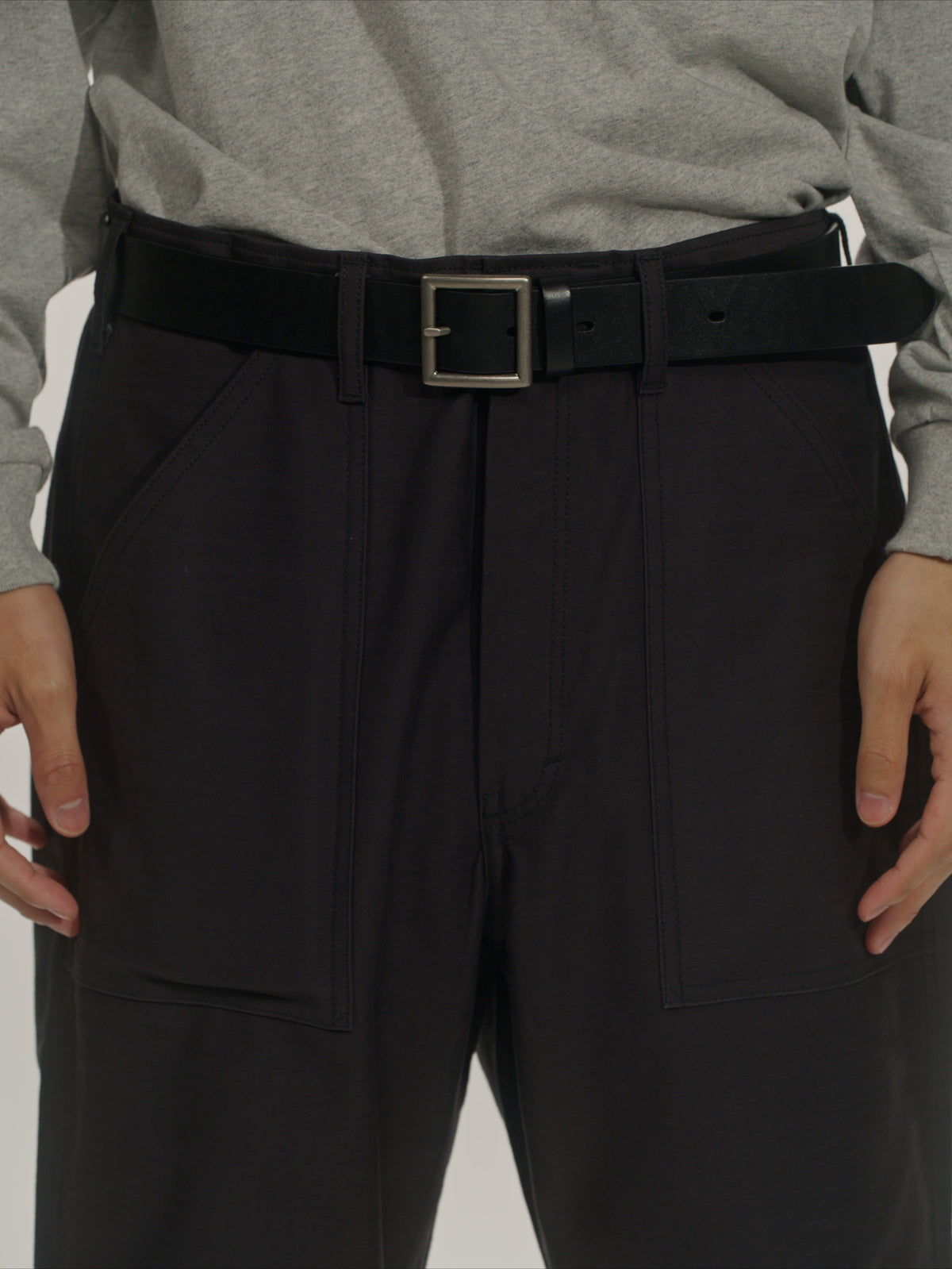 ＜GHI#26551＞Back Satin Fatigue Pants 'STANDARD'