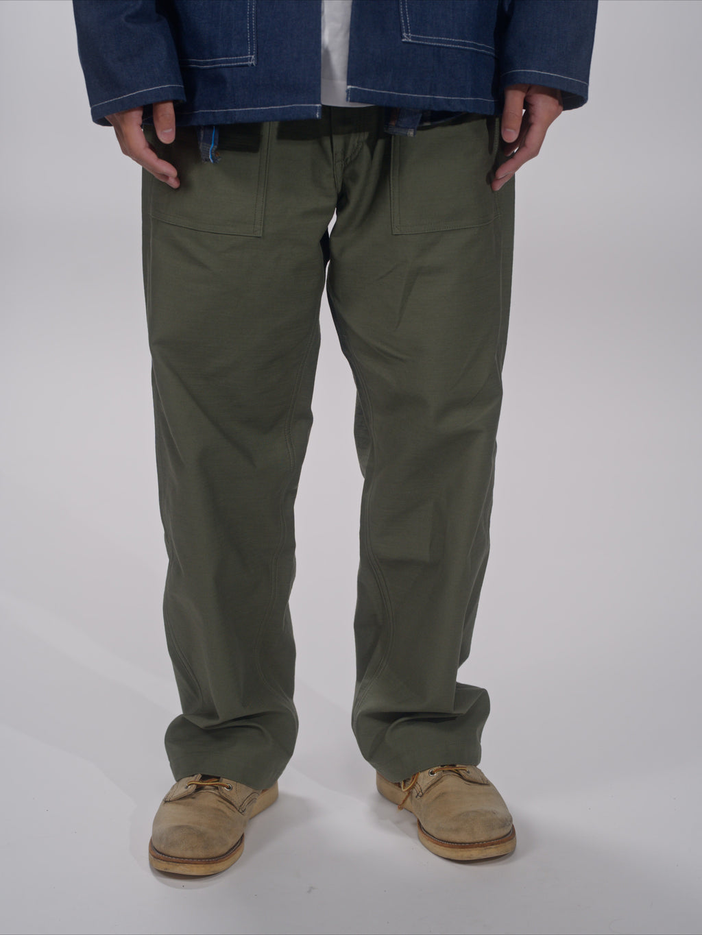 ＜GHI#26551＞Back Satin Fatigue Pants 'STANDARD'