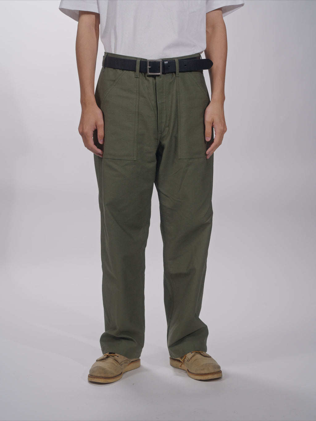 ＜GHI#26551＞Back Satin Fatigue Pants 'STANDARD'