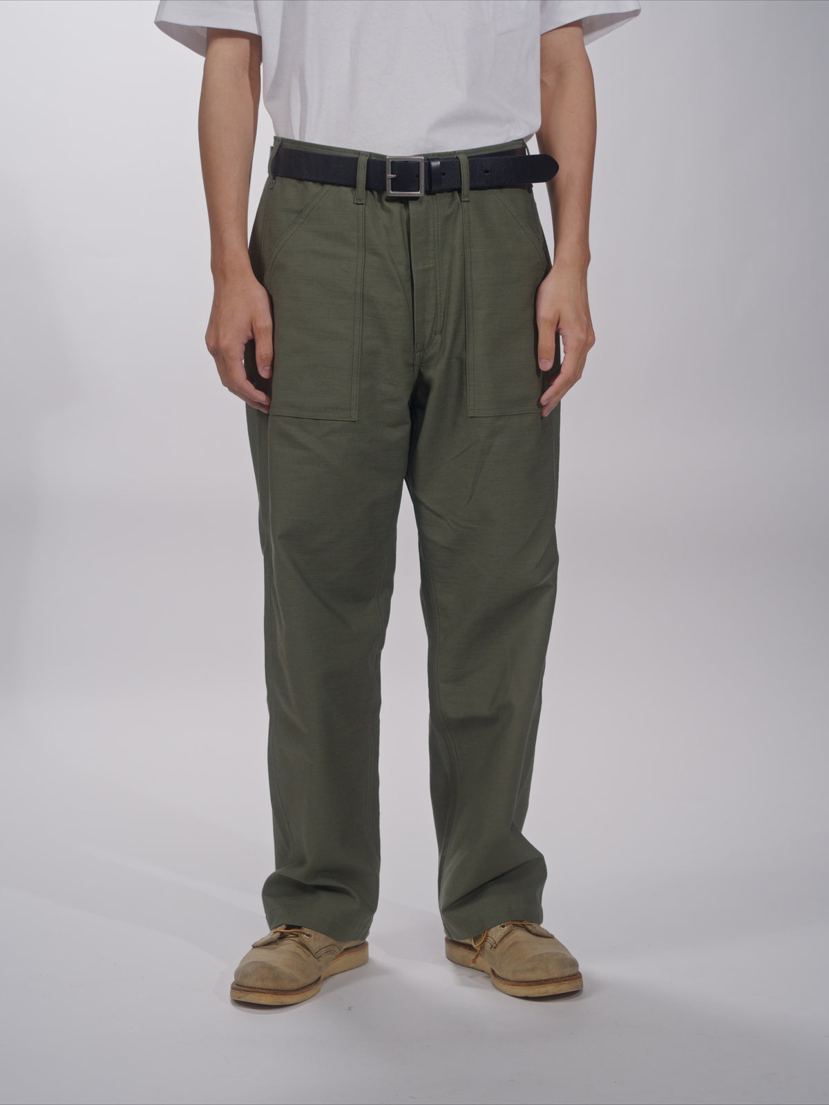 ＜GHI#26551＞Back Satin Fatigue Pants 'STANDARD'
