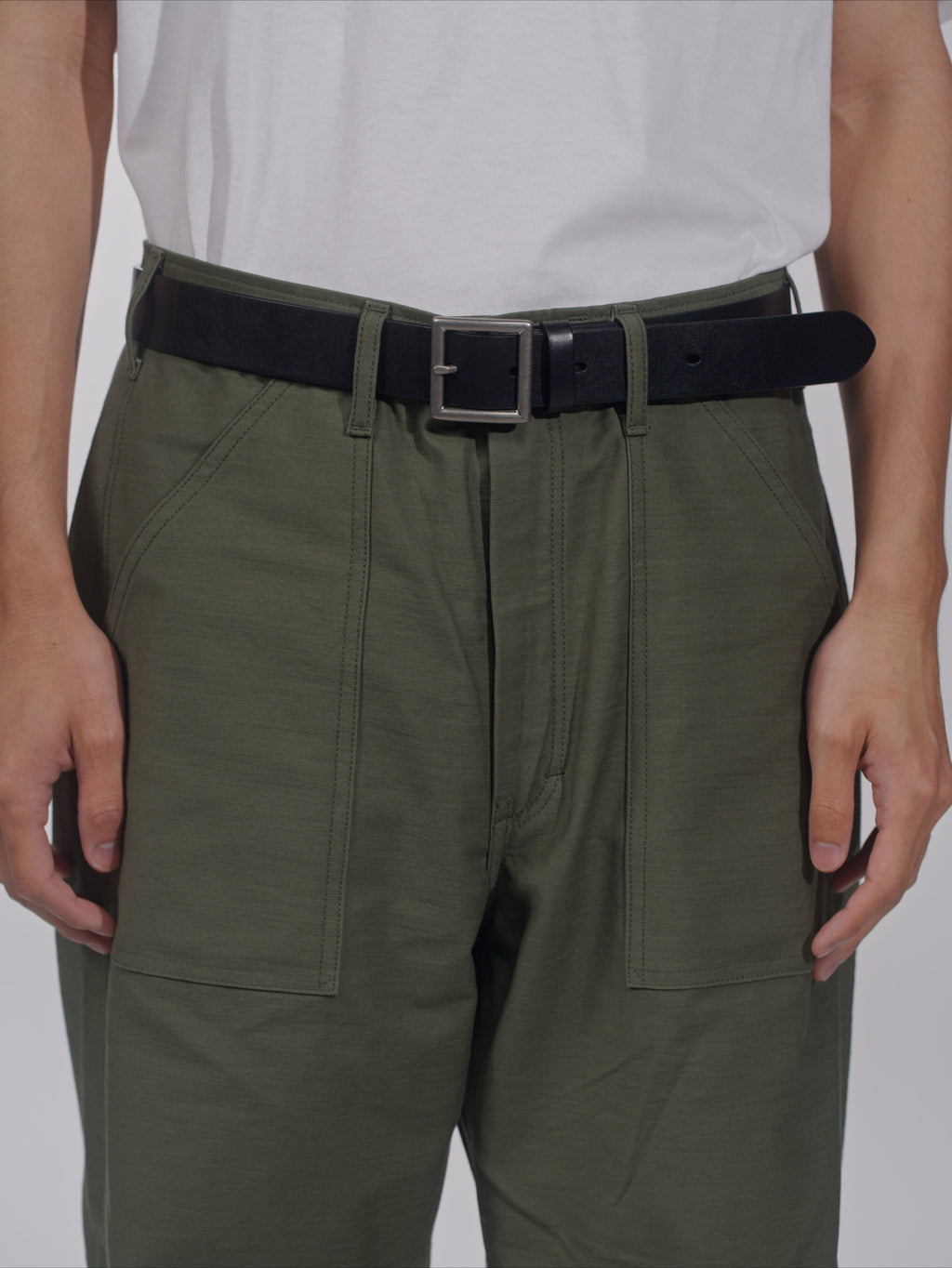 ＜GHI#26551＞Back Satin Fatigue Pants 'STANDARD'