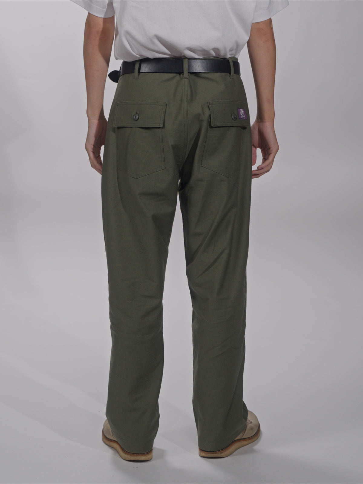 ＜GHI#26551＞Back Satin Fatigue Pants 'STANDARD'