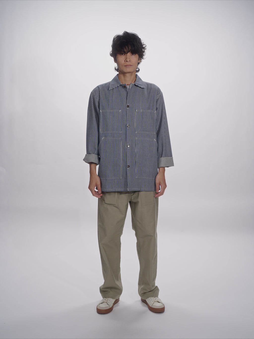 ＜GHI#26551＞Back Satin Fatigue Pants 'STANDARD'