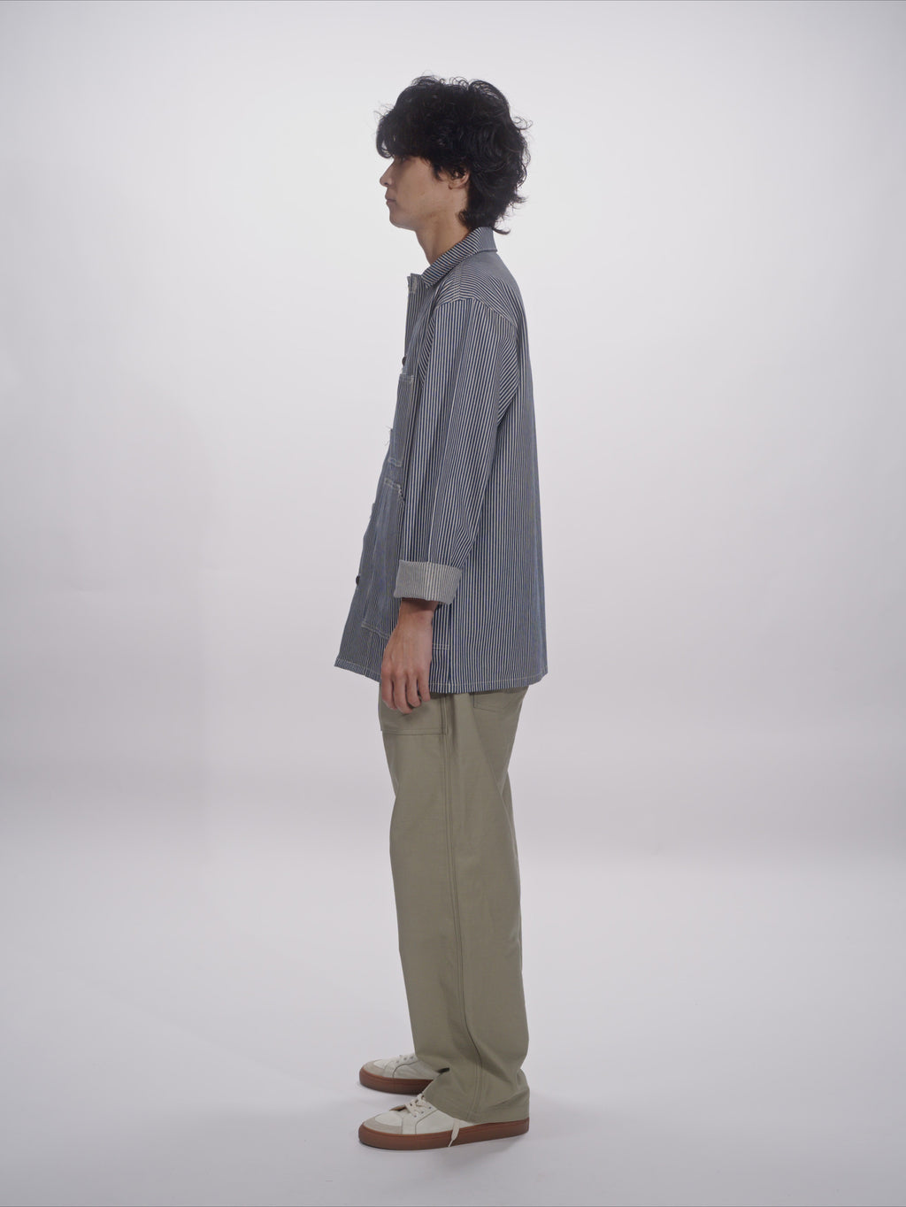 ＜GHI#26551＞Back Satin Fatigue Pants 'STANDARD'