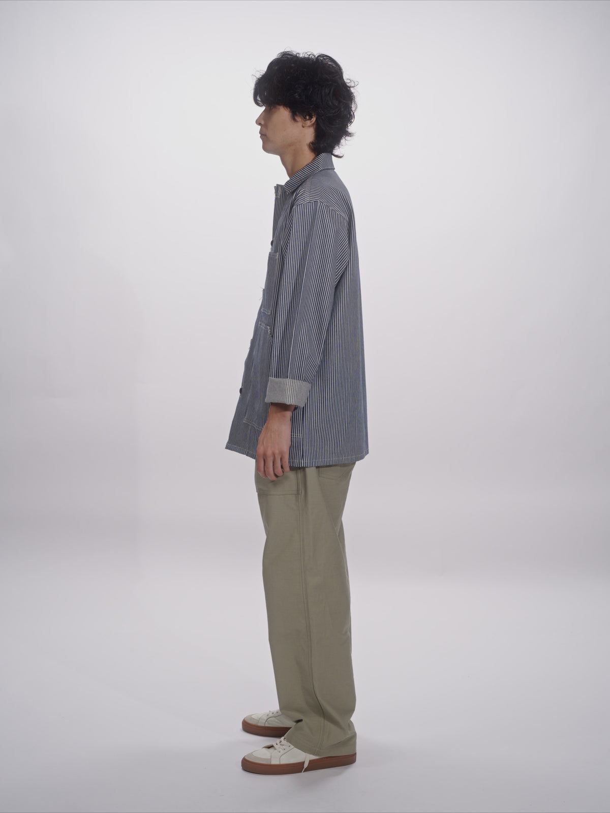 ＜GHI#26551＞Back Satin Fatigue Pants 'STANDARD'