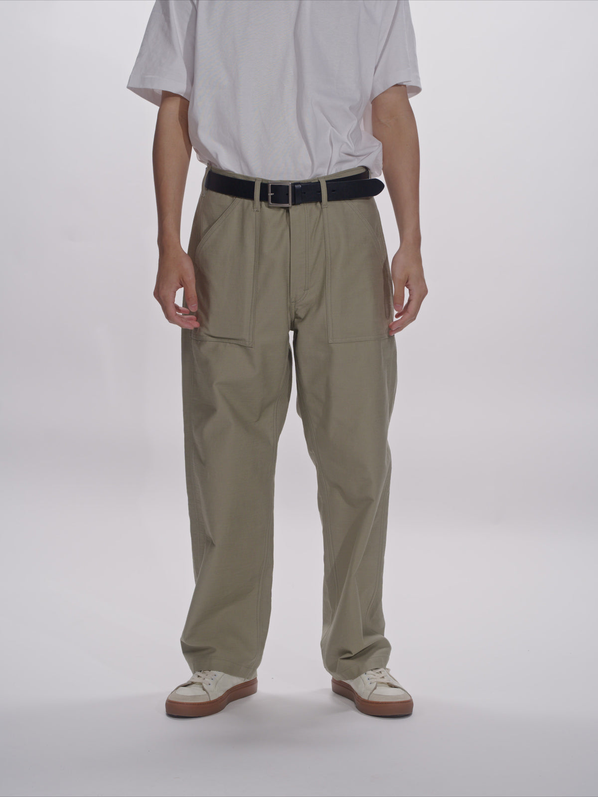 ＜GHI#26551＞Back Satin Fatigue Pants 'STANDARD'