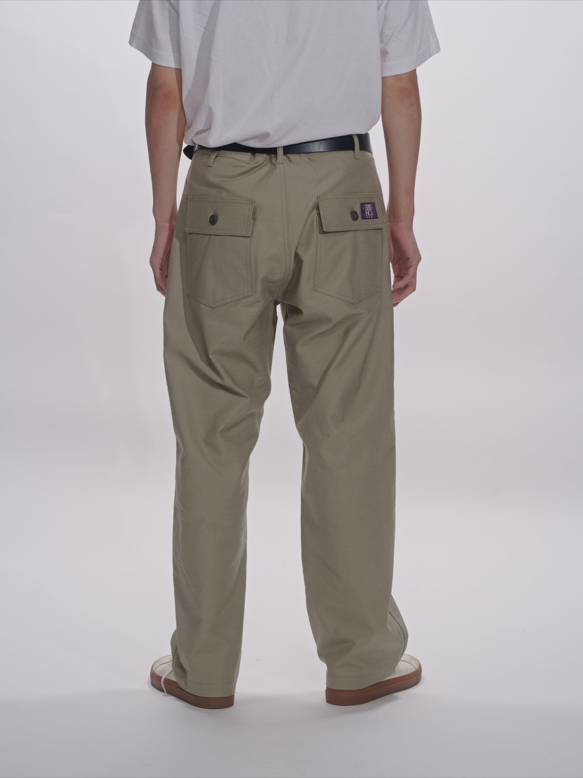 ＜GHI#26551＞Back Satin Fatigue Pants 'STANDARD'