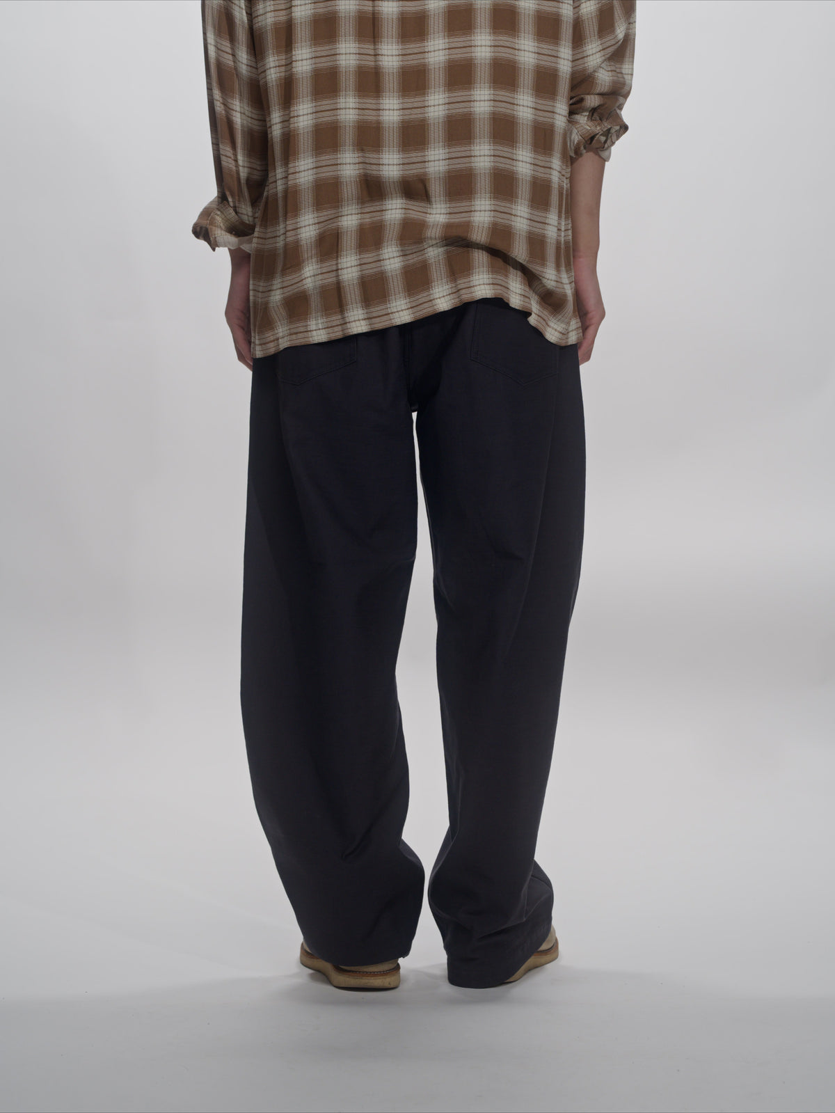 ＜GHI#26552＞ Back Satin Fatigue Pants 'BAGGY'