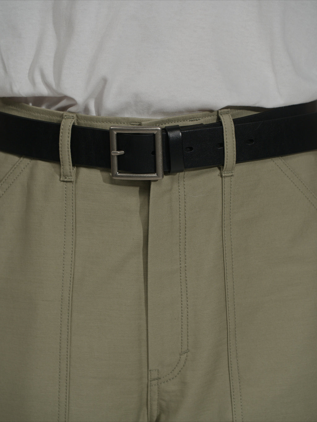 ＜GHI#26552＞ Back Satin Fatigue Pants 'BAGGY'