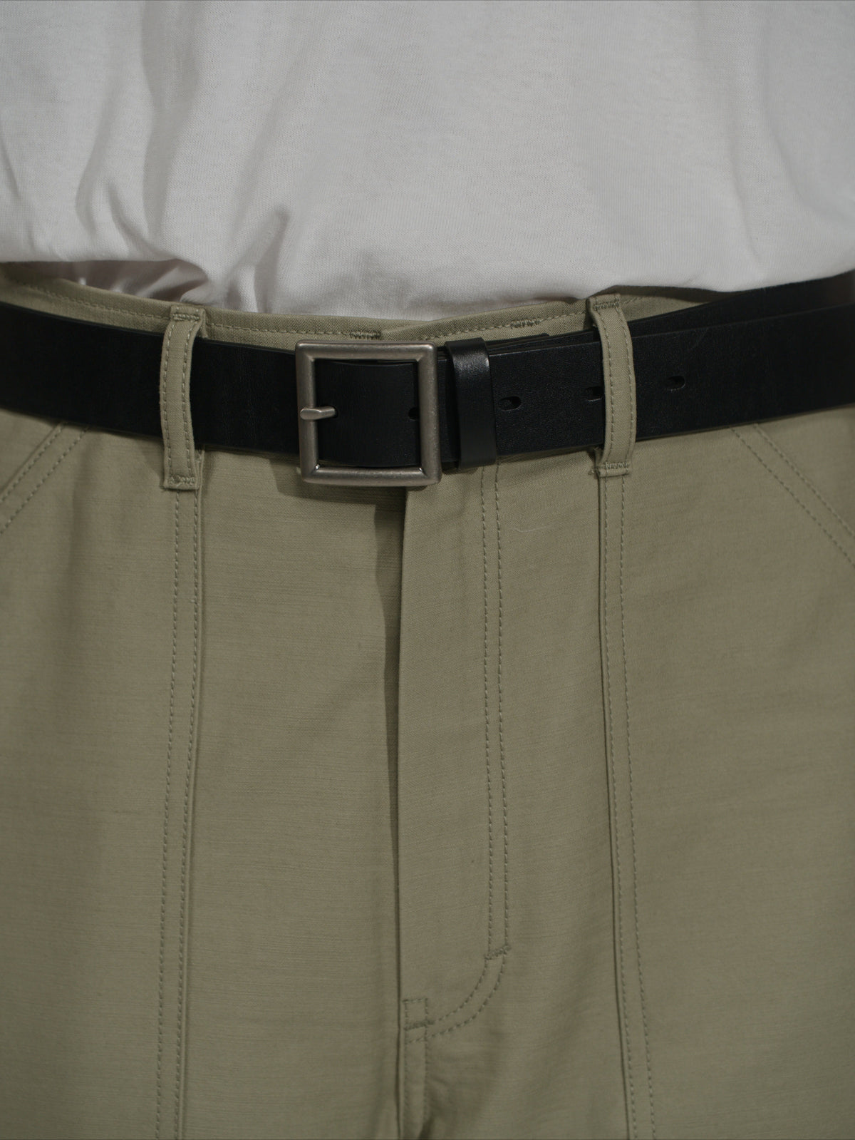 ＜GHI#26552＞ Back Satin Fatigue Pants 'BAGGY'
