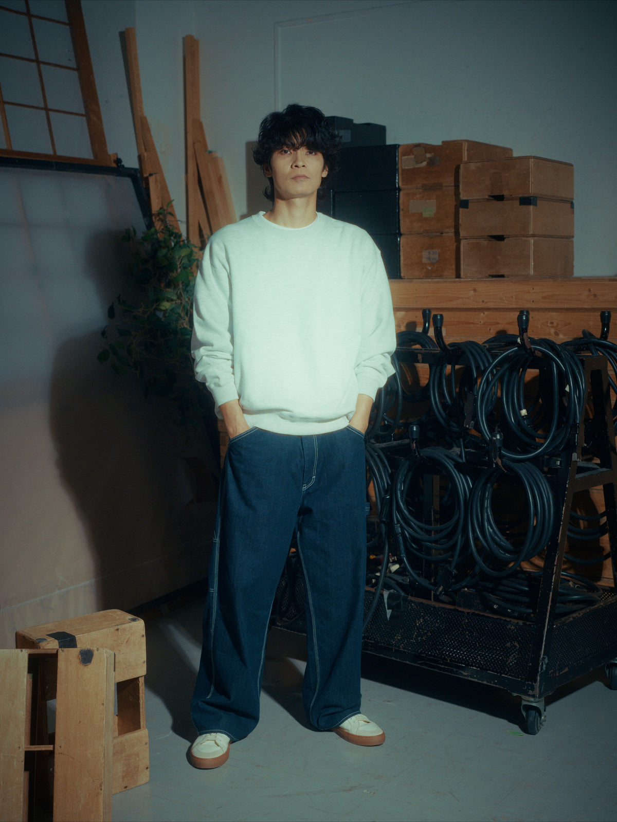 ＜GHI#26557＞ 11.5oz Cotton Denim Painter Pants 'CARPENTER'