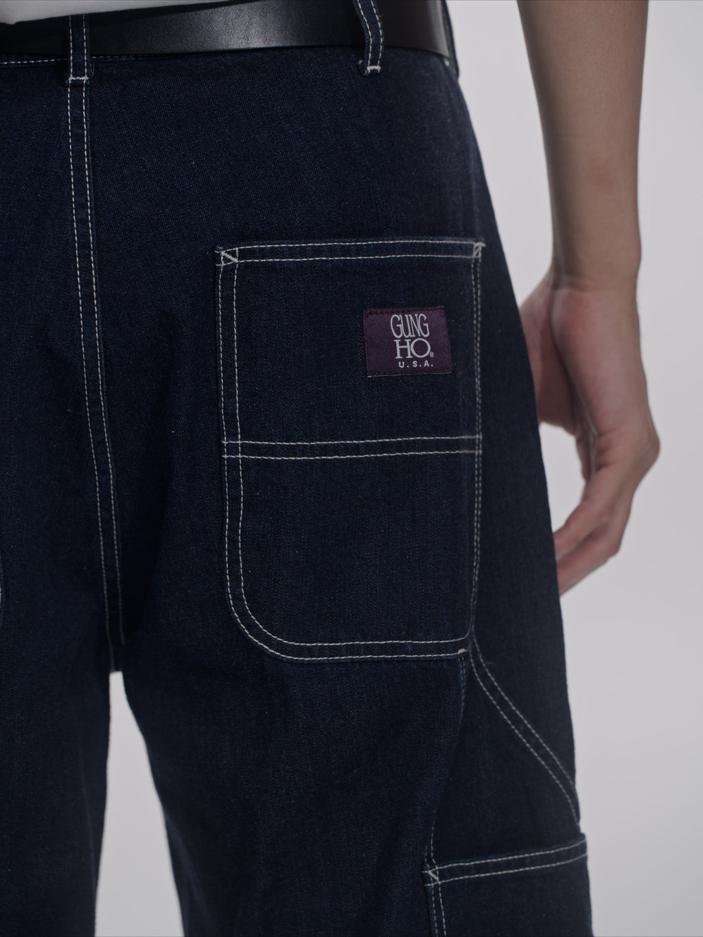 ＜GHI#26557＞ 11.5oz Cotton Denim Painter Pants 'CARPENTER'