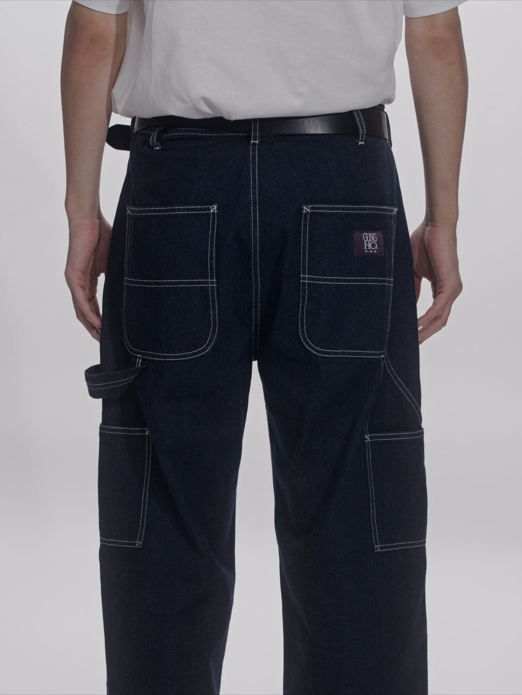 ＜GHI#26557＞ 11.5oz Cotton Denim Painter Pants 'CARPENTER'